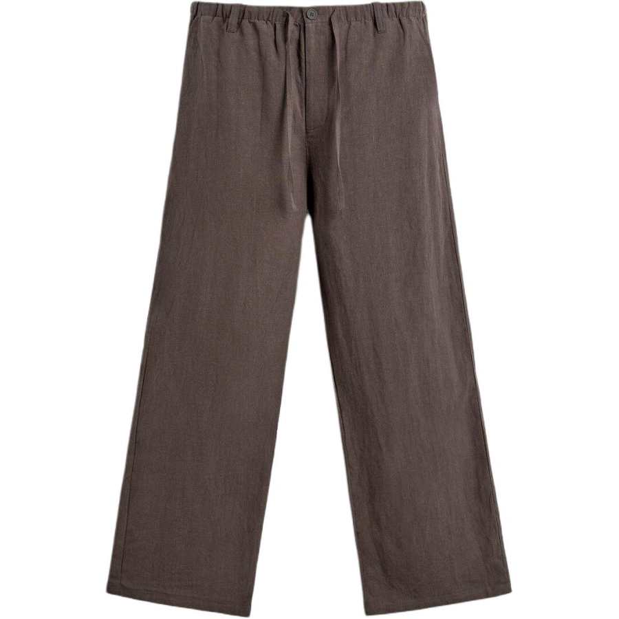 ZARA Casual Pants Men's Brown/Dark Taupe Moderate Straight Fit Pants