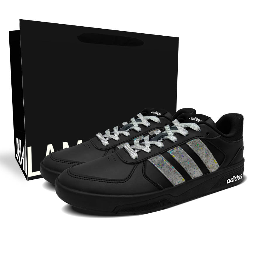 Adidas Adidas COURTBEAT Skateboard Shoes Unisex Low Top Black