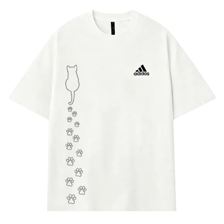 Adidas Adidas MUST HAVES T Shirts Unisex Ecru Crew Neck Moderate