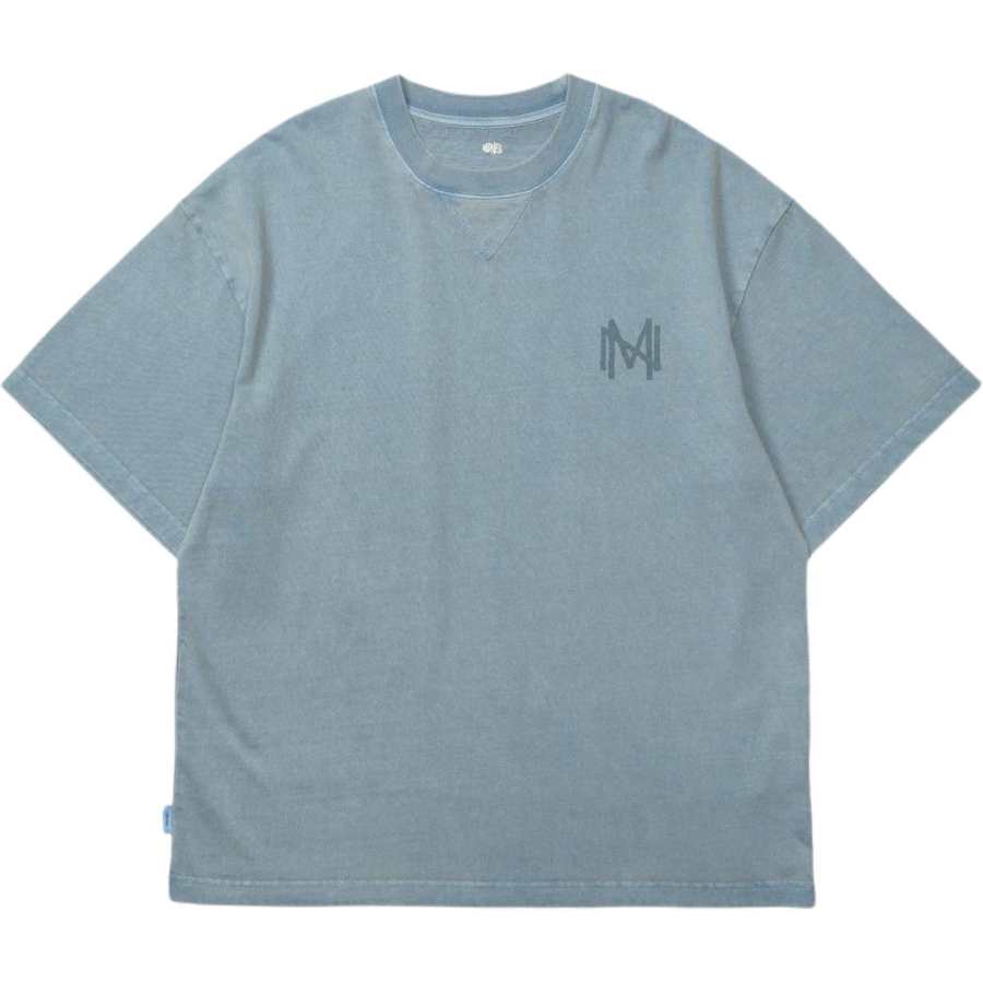 MADNESS T Shirts Men's Blue Crew Neck