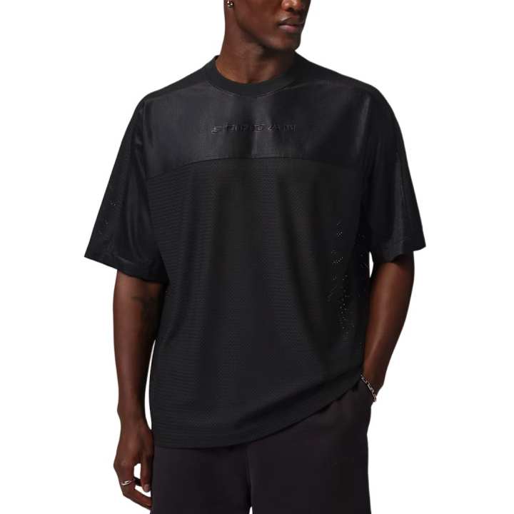 Jordan Jordan Flight T Shirts Men's Black/Black Crew Neck Moderate
