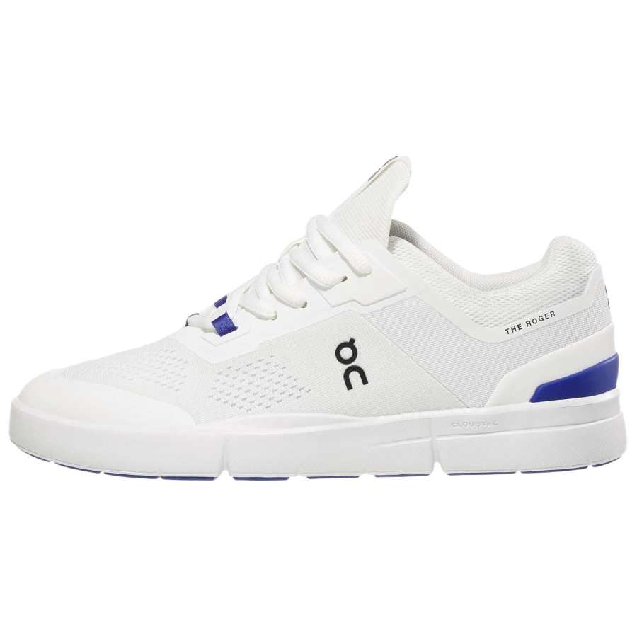 On x FEIDELEI The Roger Spin Mesh Slip Resistant Abrasion Resistant Low top Casual Shoes Women's White Blue