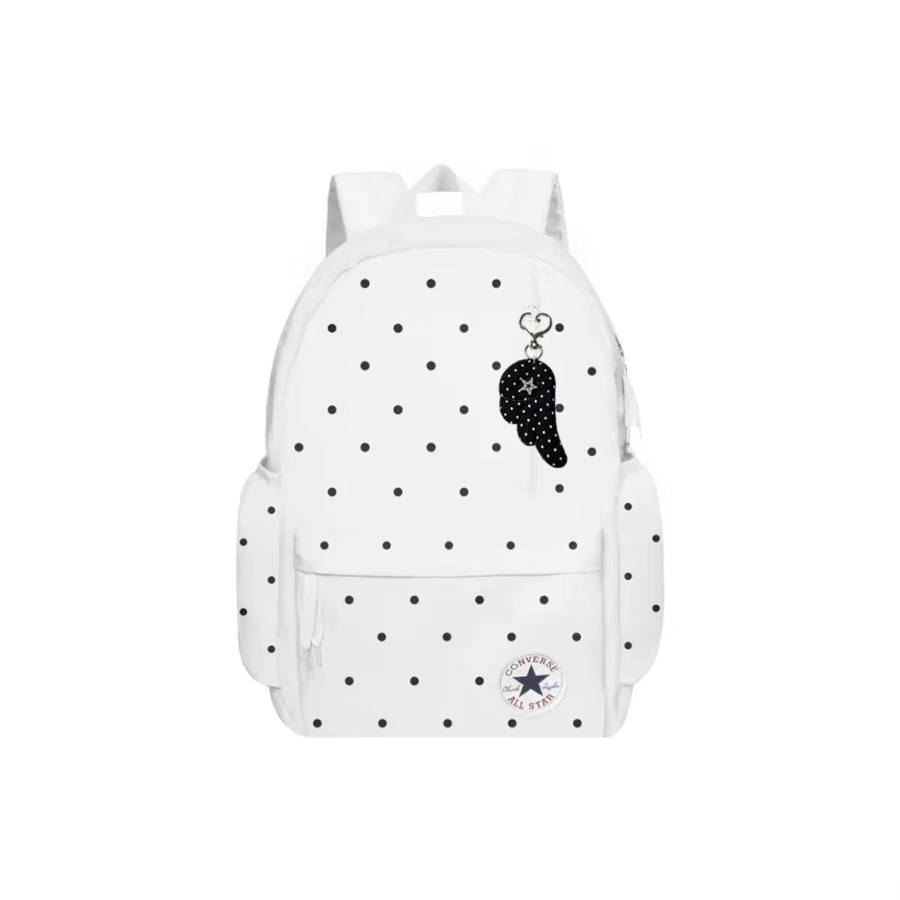 Converse Converse Hand Drawn Polyester Stars Backpack Regular Unisex White
