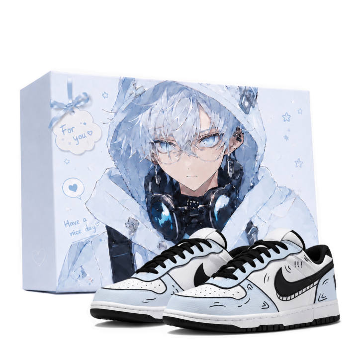 Nike Nike Big Skateboard Shoes Unisex Low Top Black, Blue