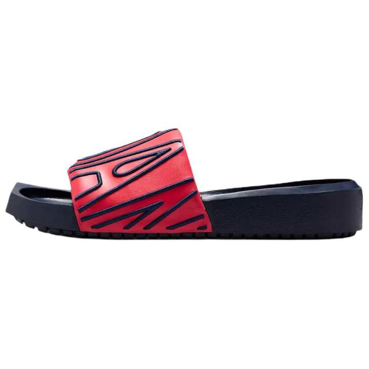 Jordan Jordan Nola Slide Slippers Women's Obsidian/Track Red/Desert Berry