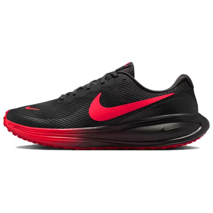 Nike Nike REVOLUTION 8 Running Shoes Men's Low Top Black/University Red/Red Track