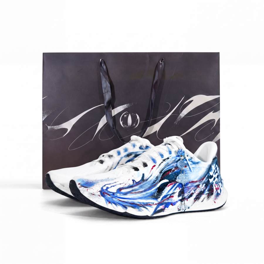 Li-Ning Li Ning Red Hare 9 Running Shoes Men's Low Top Blue