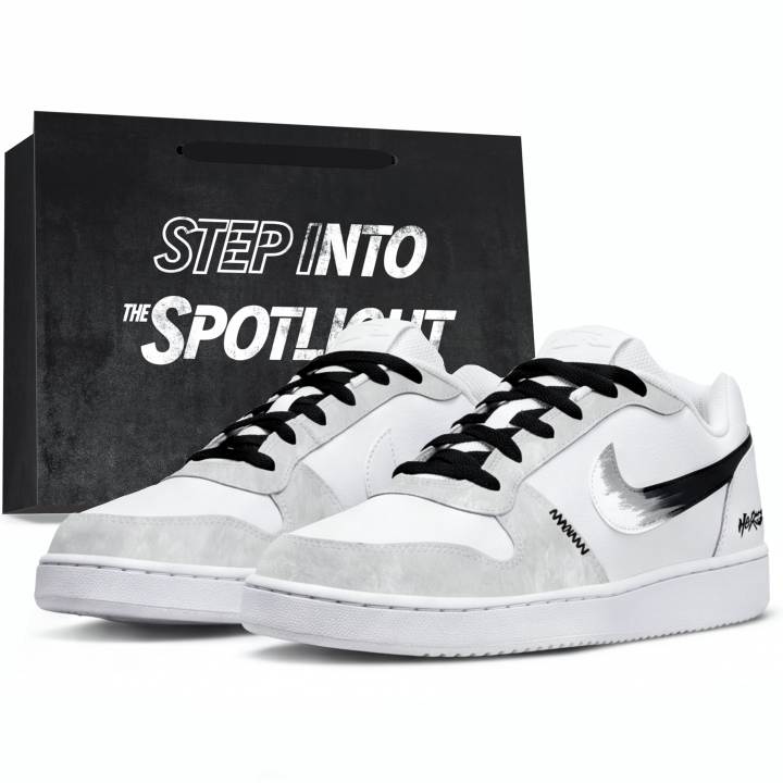 Nike Nike EBERNON Skateboard Shoes Unisex Low Top Black