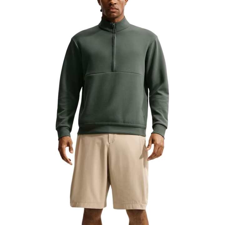 Nike Nike Sweatshirts Men's Green Camouflage Stand Collar Moderate