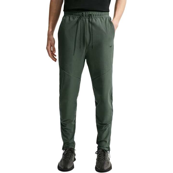 Nike Nike Dri Fit Knitted Sweatpants Men's Green Camouflage Moderate Tapered Pants