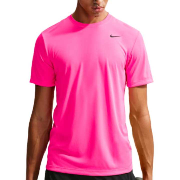 Nike Nike T Shirts Men's Bright Pink Crew Neck