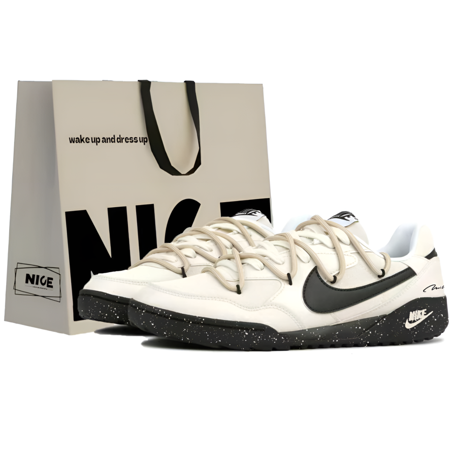 Nike Nike Terra Manta Casual Shoes Unisex Low Top Black/White/Beige