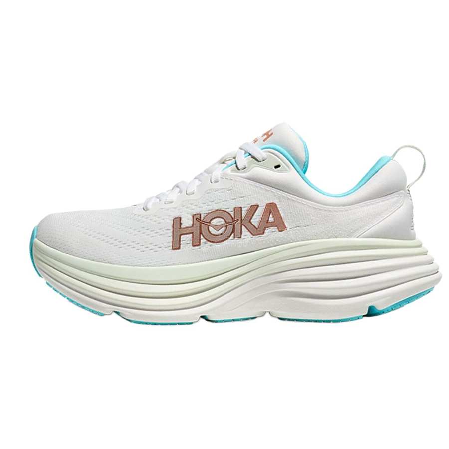 HOKA ONE ONE Bondi 8 Frost Rose Gold Women's