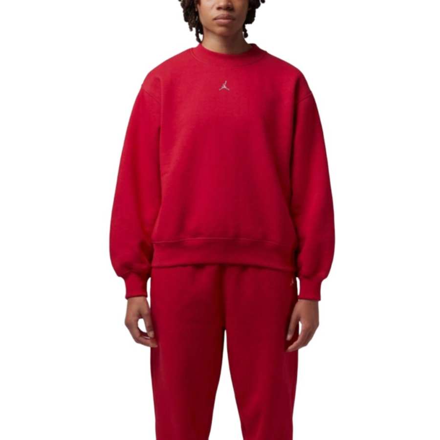 Jordan Jordan Sweatshirts Women's Gym Red Crew Neck Moderate