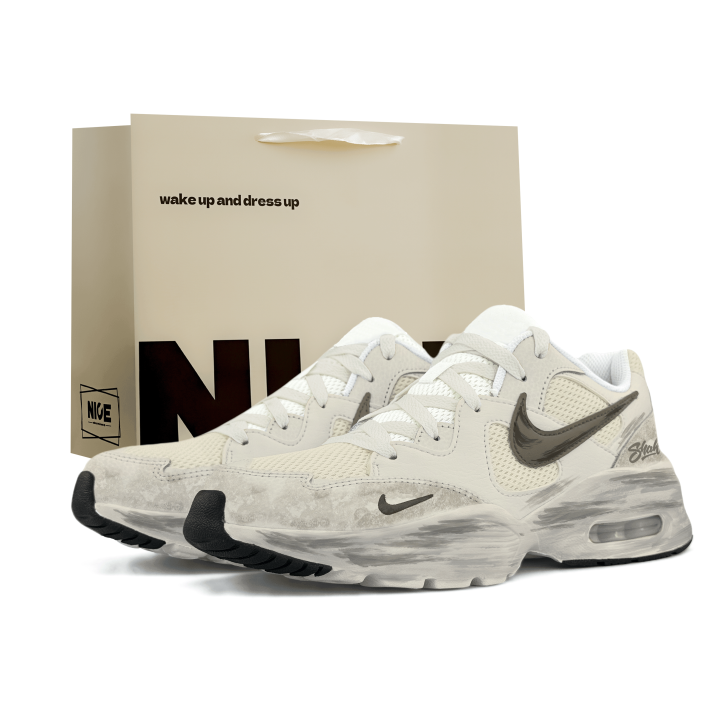 Nike Nike Air Max Fusion Running Shoes Unisex Low Top White