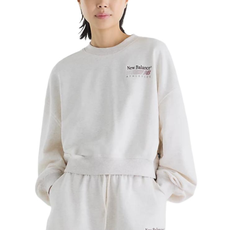New Balance New Balance Sweatshirts Women's Linen Heather Crew Neck Moderate