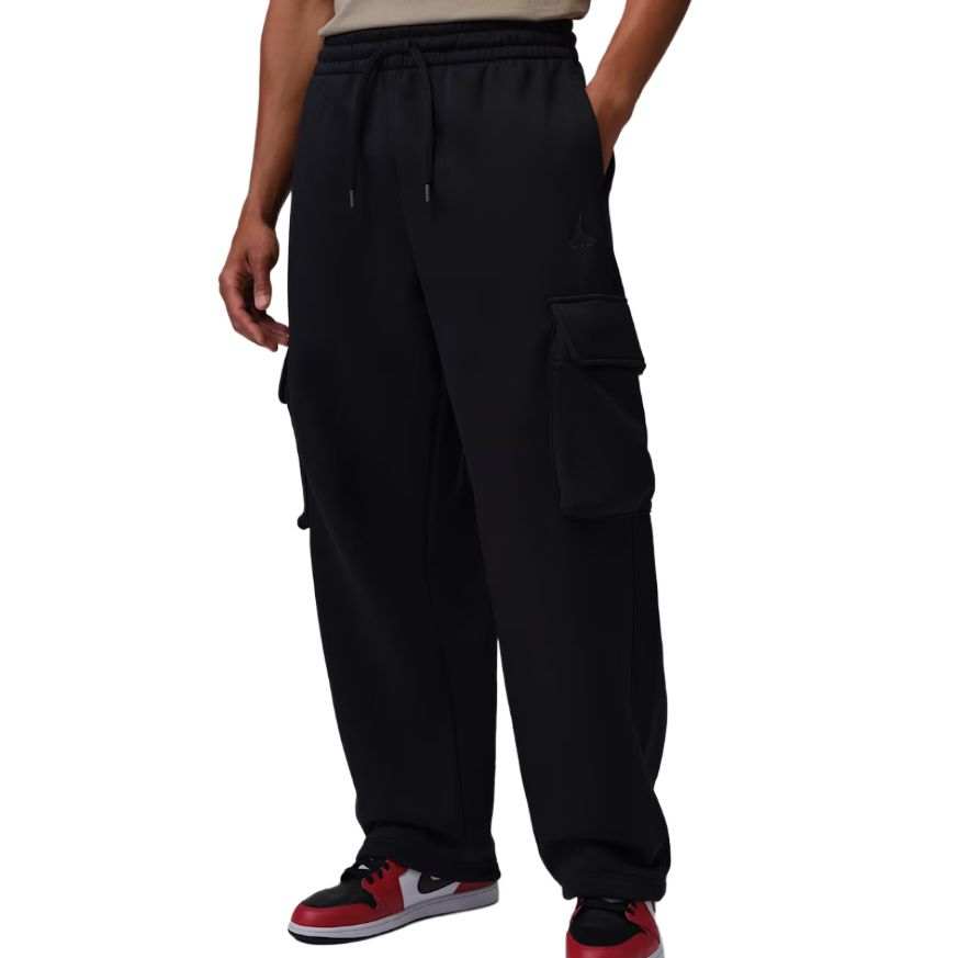 Jordan Jordan Brooklyn Cargo Pants Men's Black/Dark Smoke Gray Moderate Straight Fit Pants