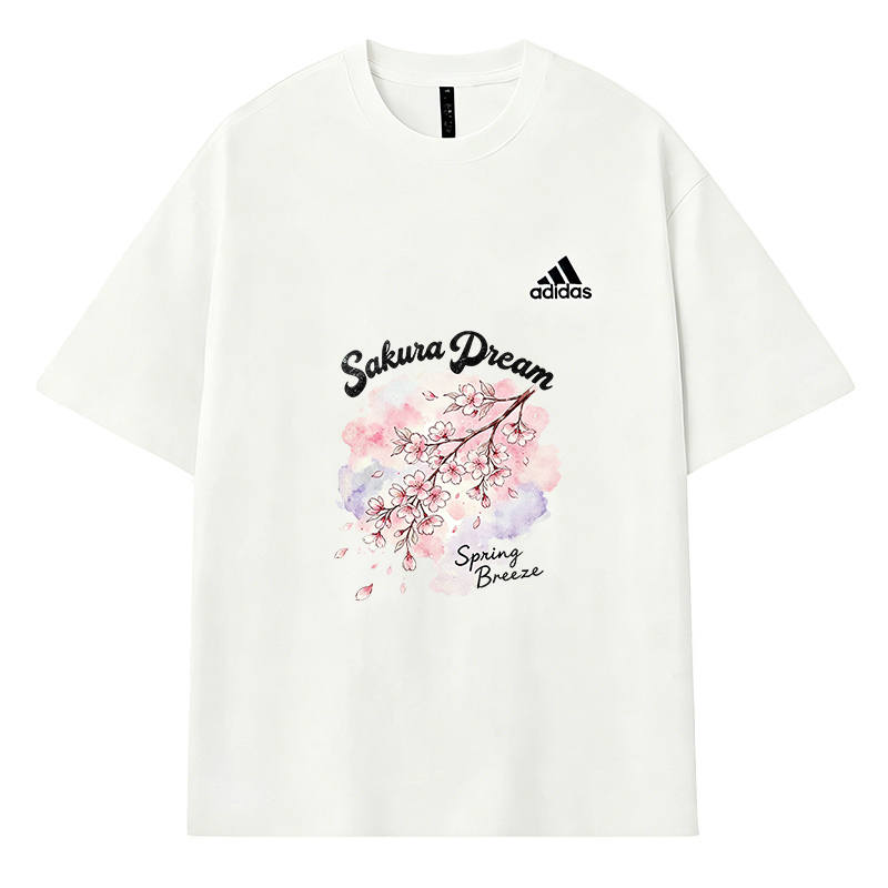 Adidas Adidas MUST HAVES T Shirts Unisex Ecru Crew Neck