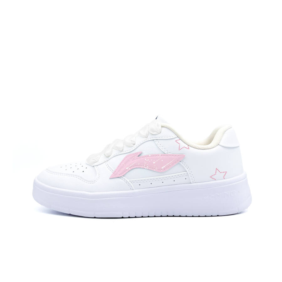 Li-Ning Li Ning Floating Boat Skateboard Shoes Unisex Low Top Pink
