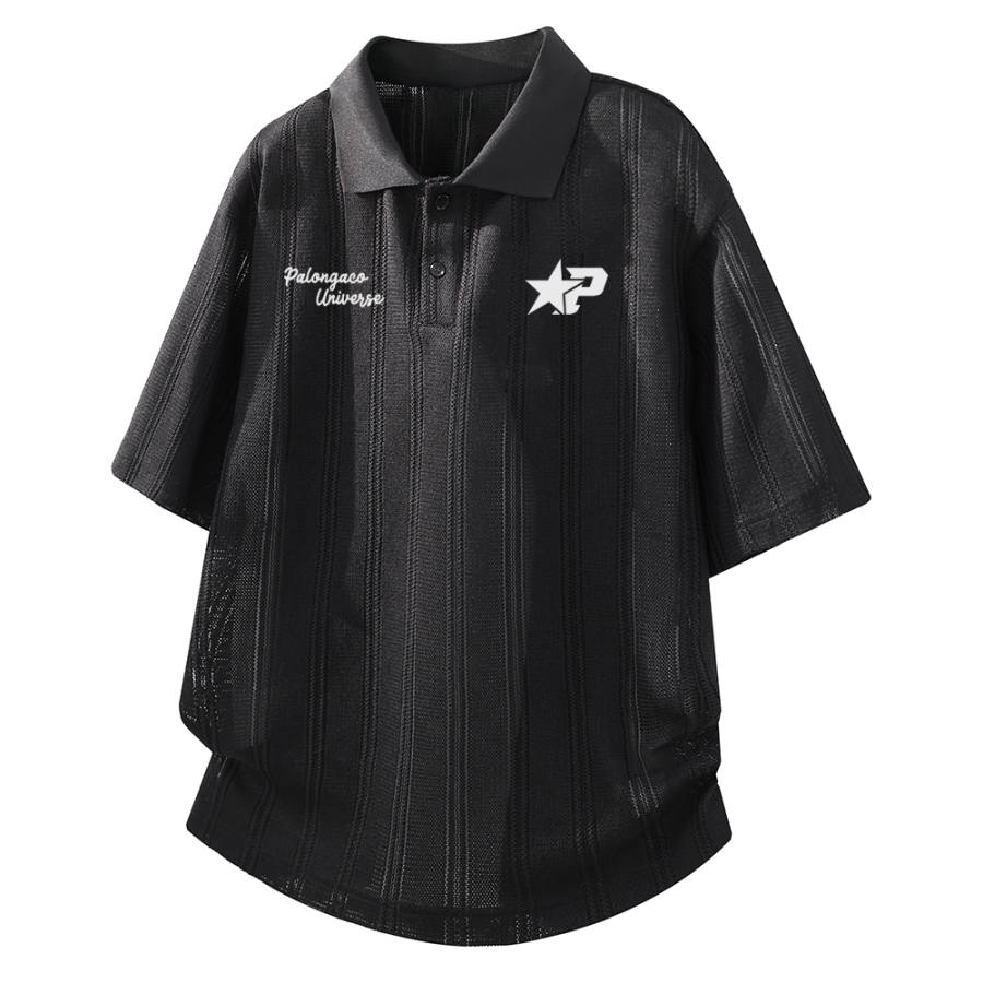 PAL ONGACO Polo Shirts Unisex Lapel Thin Other