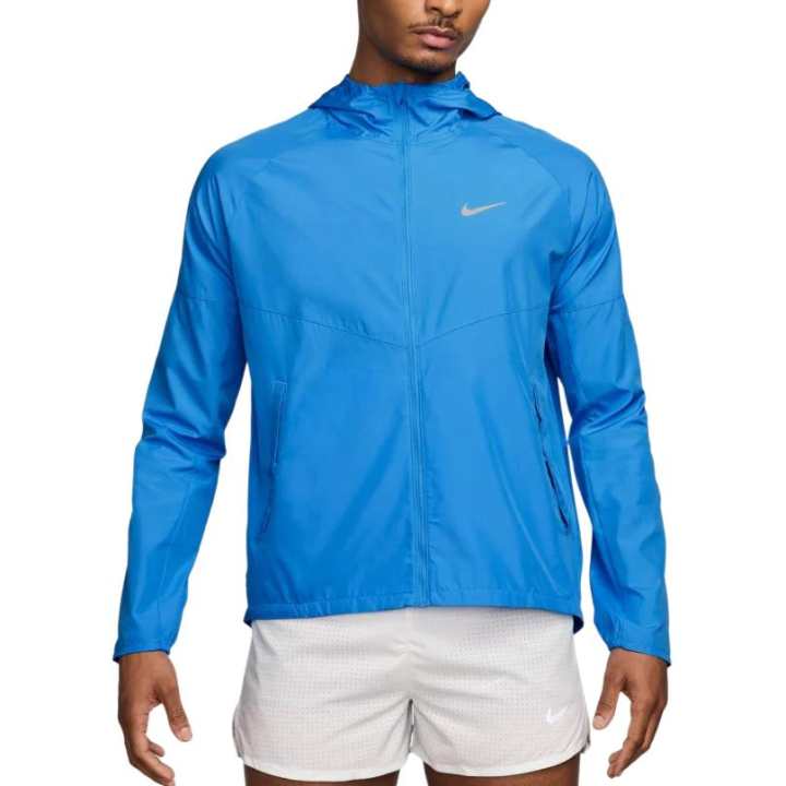 Nike Nike Running Jackets Men's Blue Hero Hooded Non Detachable Moderate Other