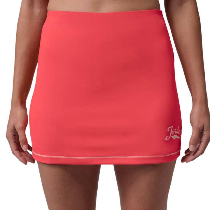 Jordan Jordan Brooklyn Casual Short Skirts Women's Track Red/Canvas/Canvas Moderate Short Skirt