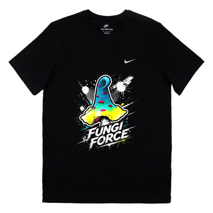 Nike Nike T Shirts Unisex Black Crew Neck