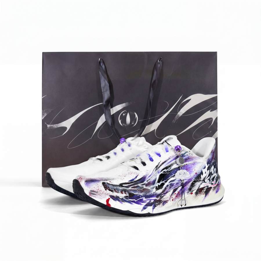 Li-Ning Li Ning Red Hare 9 Running Shoes Men's Low Top Purple