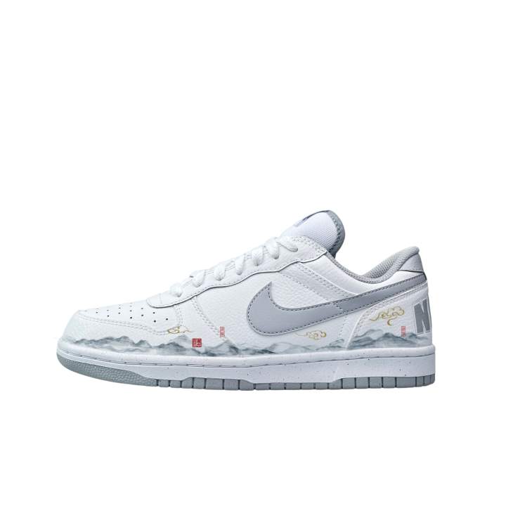 Nike Nike Big Low Lux Skateboard Shoes Men's Low Top White