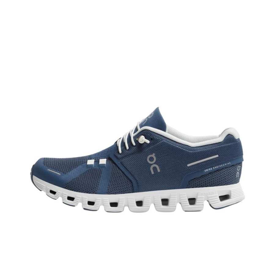 On Cloud 5 Comfortable Slip Resistant Low top Casual Running Shoes Women's Blue