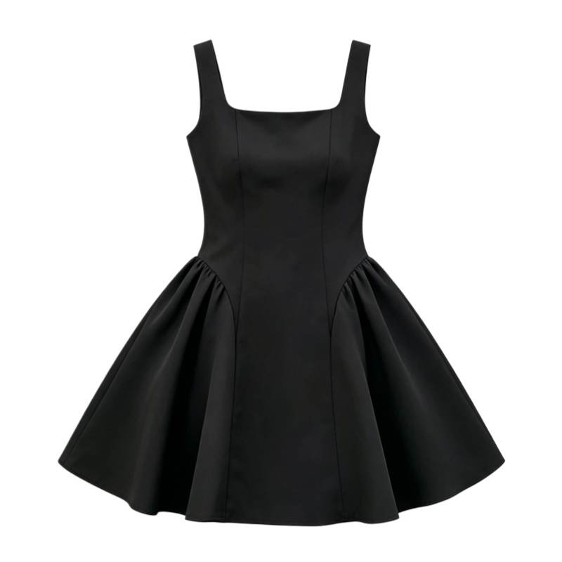 CPAURA Slip Dresses Women's Moderate Short Skirt A Line Skirt