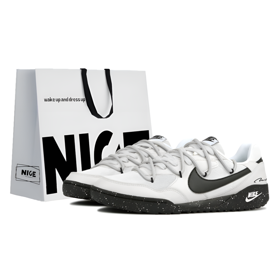 Nike Nike Terra Manta Casual Shoes Unisex Low Top Black/White/Gray