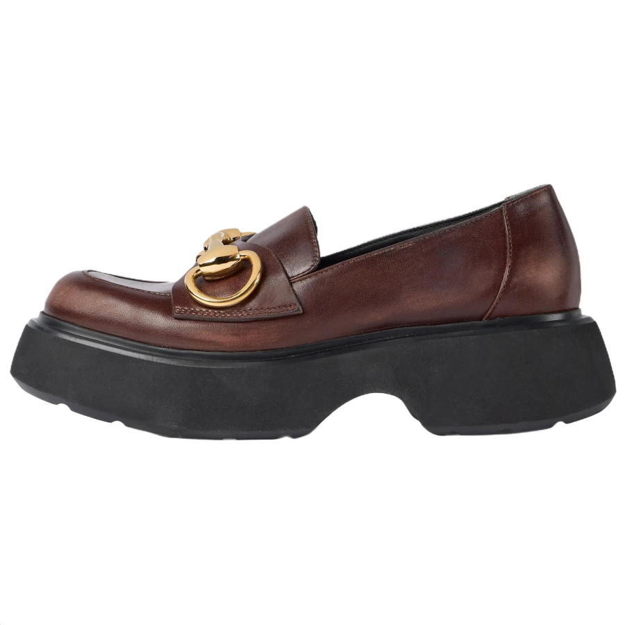 GUCCI Loafers Women's Brown