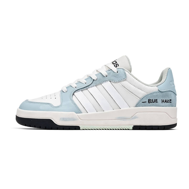 Adidas Adidas ENTRAP Skateboard Shoes Unisex Low Top White, Cyan