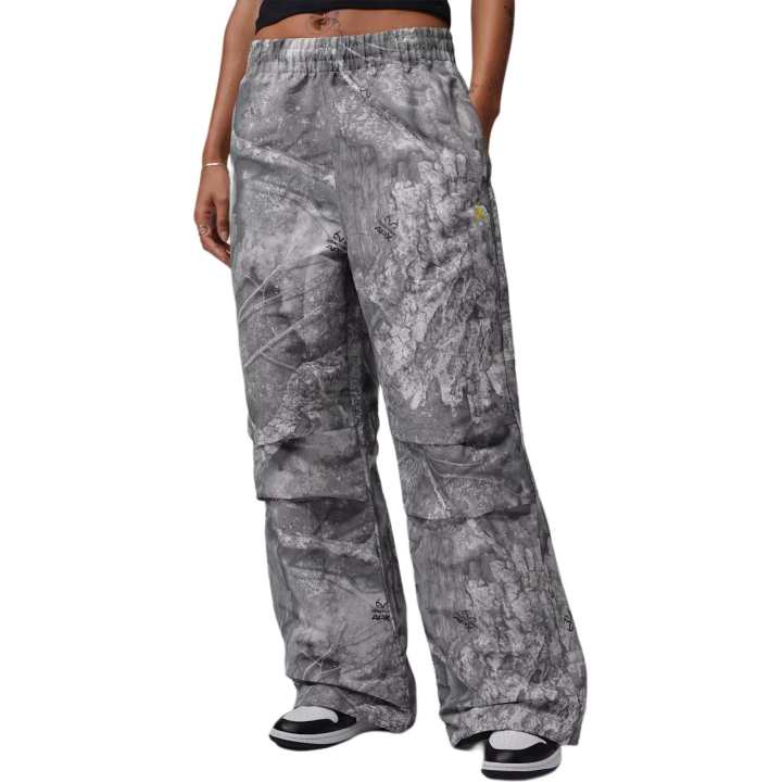 Jordan Jordan Brooklyn Casual Pants Women's White/Bright Lemon Moderate Straight Fit Pants