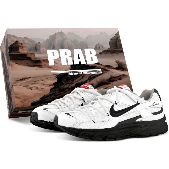 Nike Nike Initiator Running Shoes Unisex Low Top Black/White