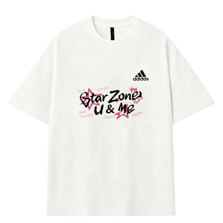 Adidas Adidas T Shirts Men's White Crew Neck Moderate
