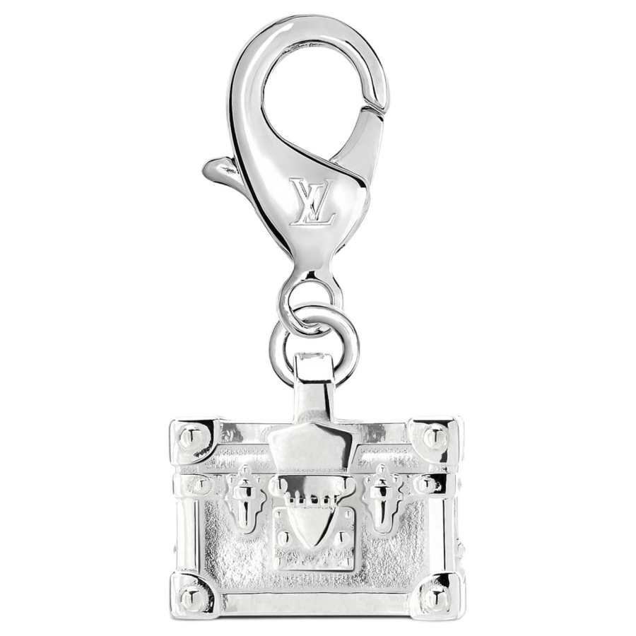 LOUIS VUITTON PETITE MALLE Bag Accessories Silver