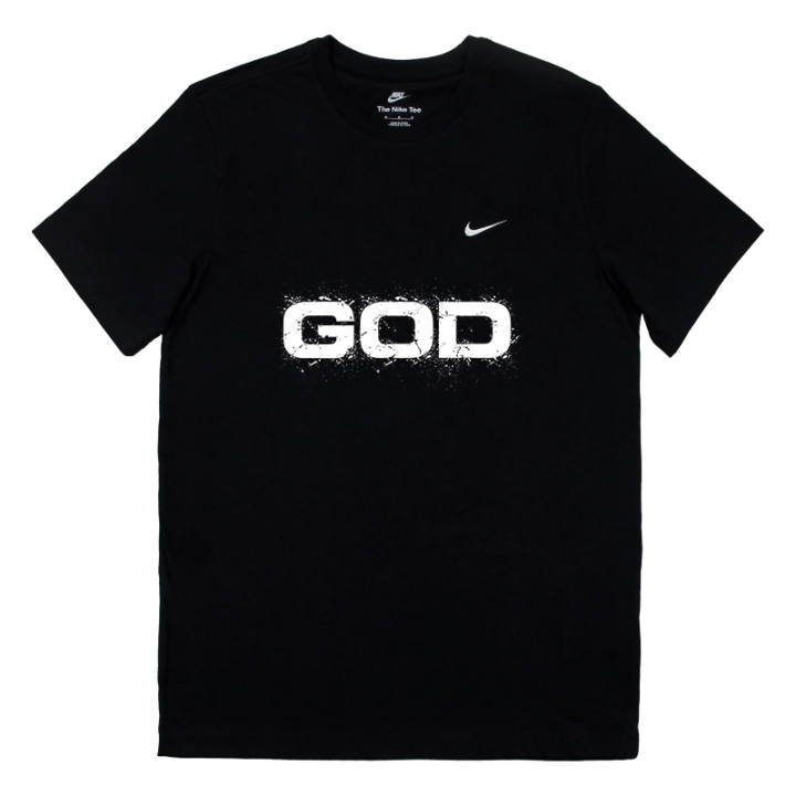 Nike Nike Sportswear T Shirts Unisex Black Crew Neck