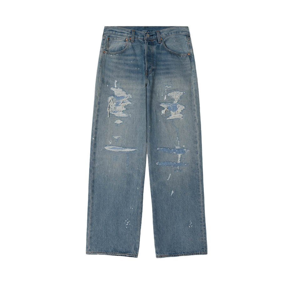 Levis Levis Jeans Men's Light Blue Moderate Straight Fit Pants