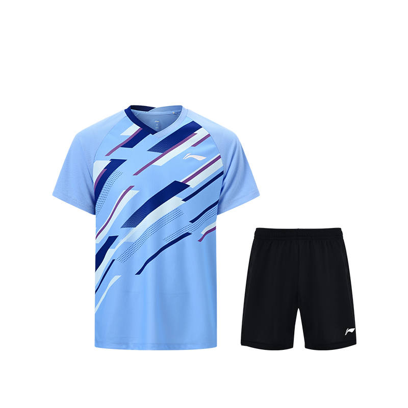 Li-Ning Li Ning Casual Sportswear Unisex V Neck Moderate