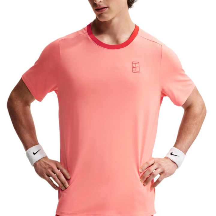 Nike Nike Court Advantage Tennis Tops Men's Atomic Pink Moderate