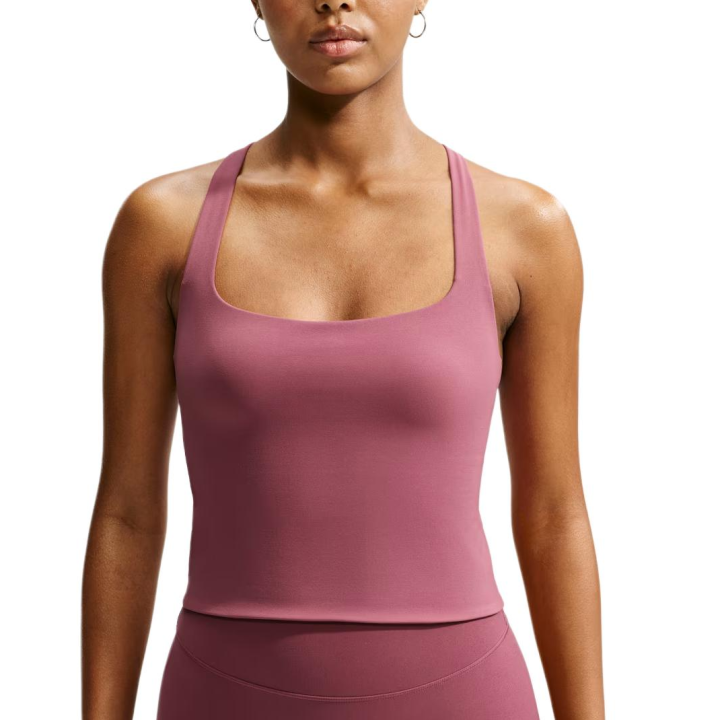 Nike Nike Sleeveless Sports Shirts Women's Pink Mist/White Other