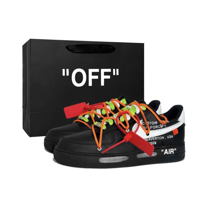Nike Nike Air Force 1 Skateboard Shoes Unisex Low Top Black/White