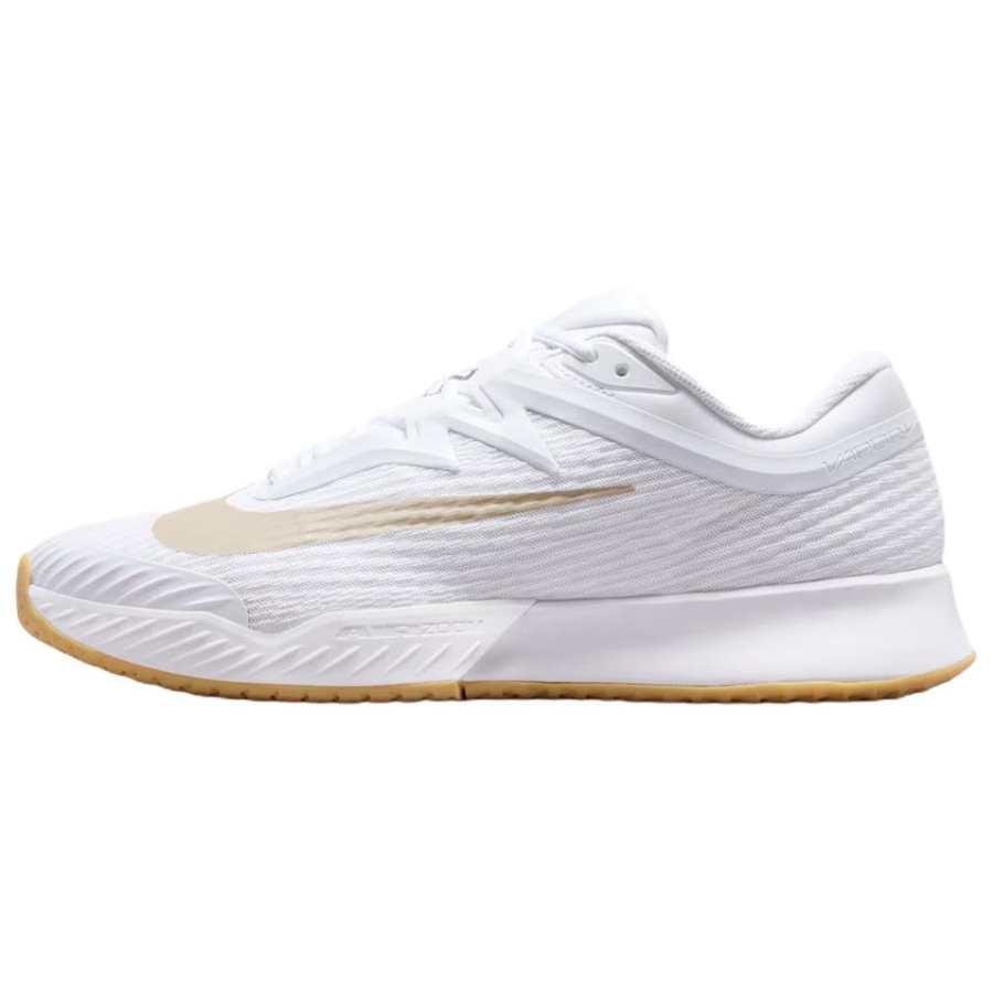 Nike Nike Vapor Pro 3 Tennis Shoes Men's Low Top White/Peak White/Linen/Light Orewood Brown