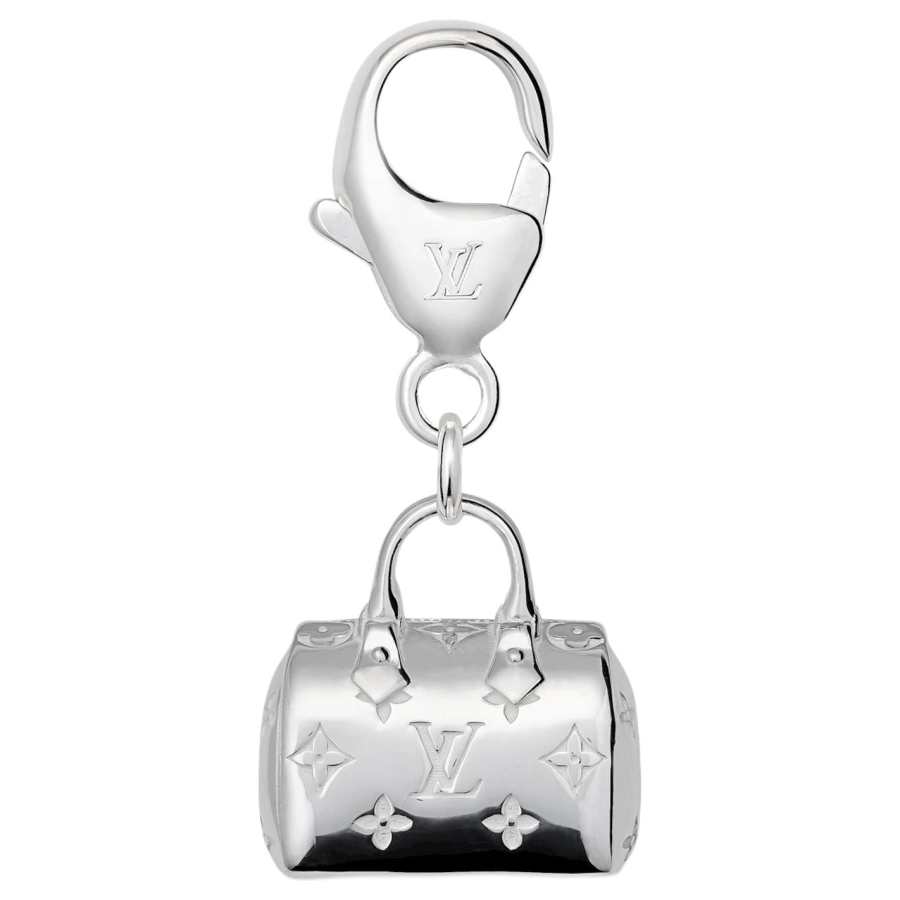 LOUIS VUITTON LOUIS VUITTON Speedy Bag Accessories Silver