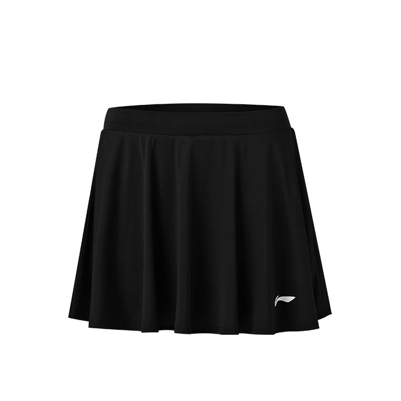 Li-Ning Li Ning Badminton Collection Casual Short Skirts Women's Black Moderate
