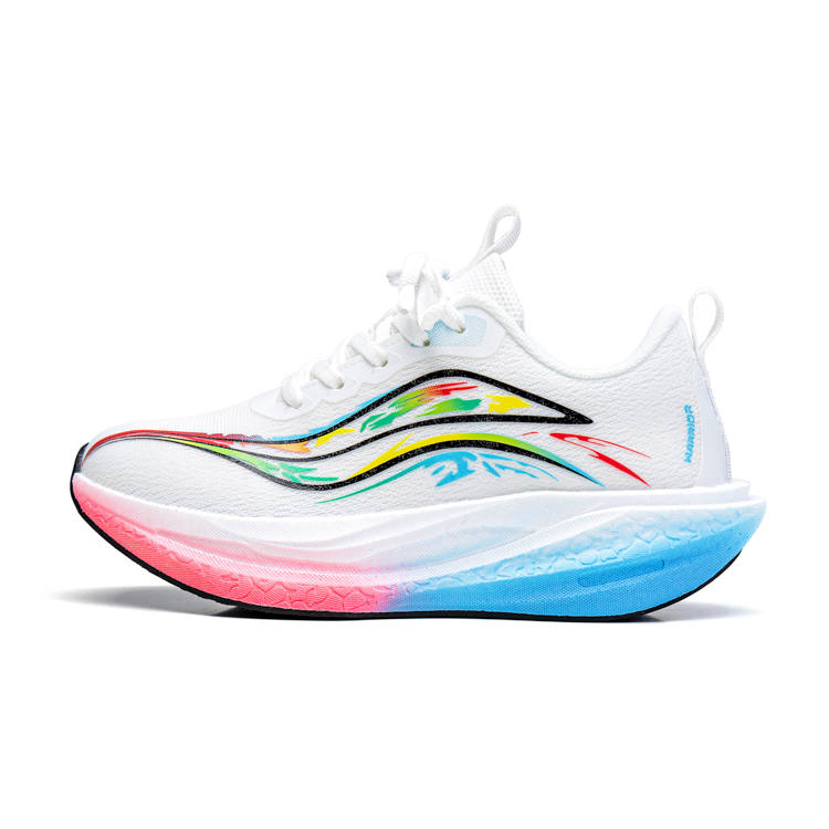 WARRIOR WARRIOR Running Shoes Women's Low Top White Multicolor