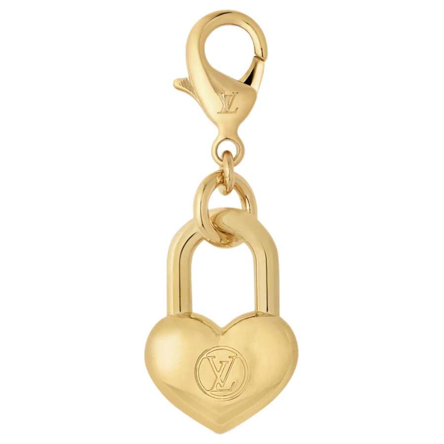 LOUIS VUITTON LOUIS VUITTON HEART Bag Accessories Gold