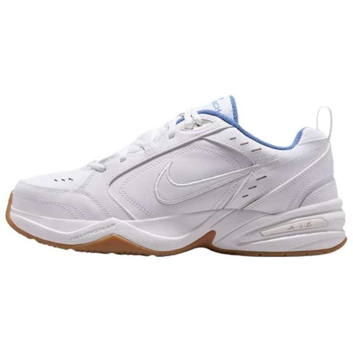 Nike Nike Air Monarch 4 Chunky Sneakers Men's Low Top White/Indigo Storm/Light Brown/White